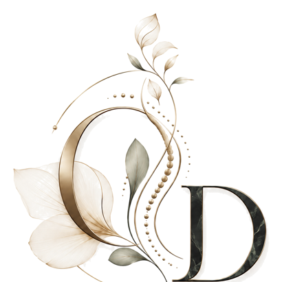 Monogramme OD, logo Orianne Denouel